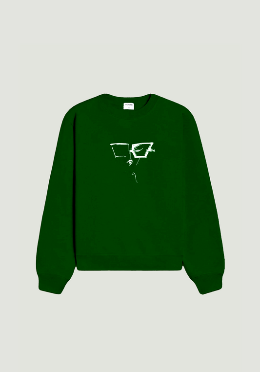 Glasses Illustration Crewneck