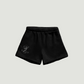 Yoga Illustration Shorts Black